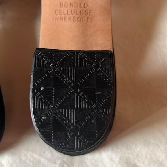 Vtg Daniel Green Ladies Home Slippers 1950s black B65, 8N , fit like 7 - Picture 13 of 15